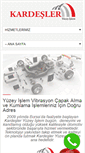 Mobile Screenshot of kardesleryuzeyislem.net